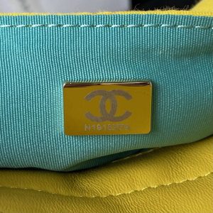 chanel as3710 small hobo handbag velvet gold tone metal yellow 009 luxibags.ru .jpg