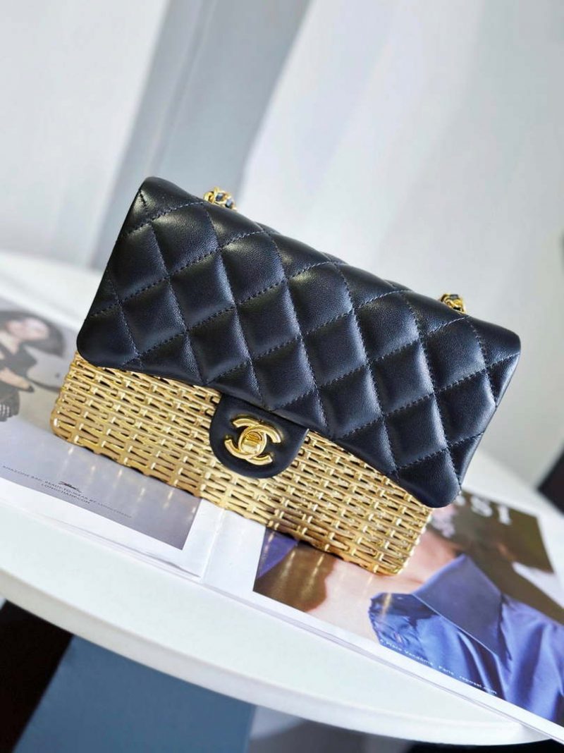 chanel as3712 large evening bag lambskin gold metal black gold 001 luxibags.ru .jpg