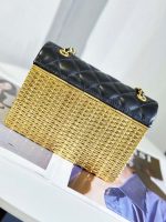chanel as3712 large evening bag lambskin gold metal black gold 002 luxibags.ru .jpg