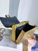 chanel as3712 large evening bag lambskin gold metal black gold 005 luxibags.ru .jpg
