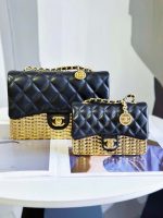 chanel as3712 large evening bag lambskin gold metal black gold 010 luxibags.ru .jpg