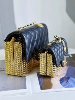 chanel as3712 large evening bag lambskin gold metal black gold 016 luxibags.ru .jpg