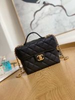 chanel as3729 small vanity case grained calfskin gold tone metal black 001 luxibags.ru .jpg