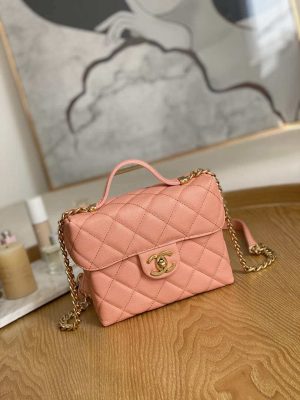 chanel as3729 small vanity case grained calfskin gold tone metal pink 001 luxibags.ru .jpg