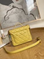 chanel as3729 small vanity case grained calfskin gold tone metal yellow 002 luxibags.ru .jpg
