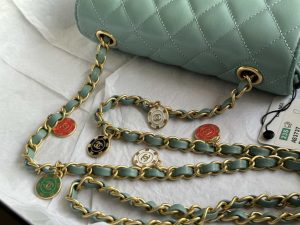 chanel as3737 mini flap bag lambskin enamel gold tone metal blue 005 luxibags.ru .jpg