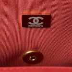 chanel as3737 mini flap bag lambskin enamel gold tone metal red 009 luxibags.ru .jpg