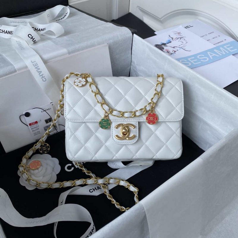 chanel as3737 mini flap bag lambskin enamel gold tone metal white 001 luxibags.ru .jpg