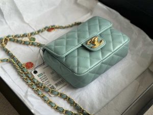chanel as3738 mini flap bag lambskin enamel gold tone metal blue 005 luxibags.ru .jpg