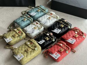 chanel as3738 mini flap bag lambskin enamel gold tone metal red 018 luxibags.ru .jpg