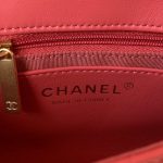 chanel as3738 mini flap bag lambskin enamel gold tone metal red 035 luxibags.ru .jpg