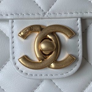 chanel as3738 mini flap bag lambskin enamel gold tone metal white 003 luxibags.ru .jpg