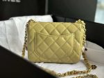 chanel as3738 mini flap bag lambskin enamel gold tone metal yellow 004 luxibags.ru .jpg