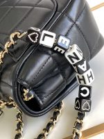 chanel as3744 mini flap bag white lambskin resin gold tone metal black 06 luxibags.ru .jpg