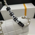chanel as3744 mini flap bag white lambskin resin gold tone metal white 006 luxibags.ru .jpg