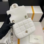 chanel as3744 mini flap bag white lambskin resin gold tone metal white 007 luxibags.ru .jpg