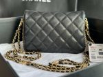 chanel as3757 mini flap bag grained calfskin gold tone metal black 004 luxibags.ru .jpg