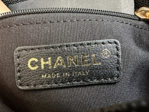 chanel as3757 mini flap bag grained calfskin gold tone metal black 008 luxibags.ru .jpg