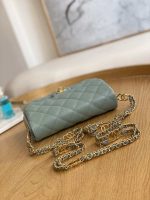 chanel as3757 mini flap bag grained calfskin gold tone metal light green 005 luxibags.ru .jpg