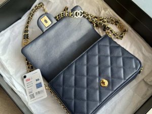 chanel as3757 mini flap bag grained calfskin gold tone metal navy blue 007 luxibags.ru .jpg