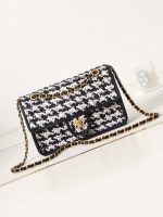chanel as3767 flap bag woven lambskin black 001 luxibags.ru .jpg