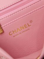 chanel as3767 flap bag woven lambskin pink 008 luxibags.ru .jpg