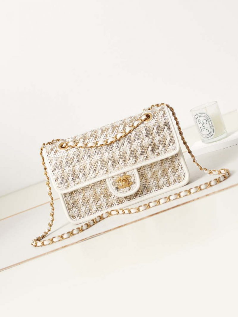 chanel as3767 flap bag woven lambskin white 001 luxibags.ru .jpg