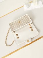 chanel as3767 flap bag woven lambskin white 007 luxibags.ru .jpg