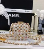 chanel as3769 mini evening bag imitation pearls gemstone white multicolor 004 luxibags.ru .jpg