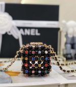 chanel as3769 mini evening bag imitation pearls gold tone metal black multicolor 003 luxibags.ru .jpg