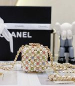 chanel as3769 mini evening bag imitation pearls gold tone metal white multicolor 002 luxibags.ru .jpg