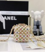 chanel as3769 mini evening bag imitation pearls gold tone metal white multicolor 004 luxibags.ru .jpg