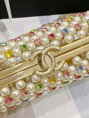 chanel as3771 evening bag glass pearls gold tone metal white multicolor 008 luxibags.ru .jpg