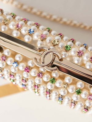 chanel as3771 evening bag imitation pearls gold tone metal transparent multicolour 004 luxibags.ru .jpg