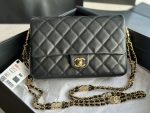 chanel as3777 flap bag grained calfskin gold tone metal black 002 luxibags.ru .jpg