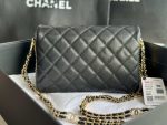 chanel as3777 flap bag grained calfskin gold tone metal black 004 luxibags.ru .jpg
