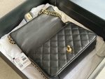chanel as3777 flap bag grained calfskin gold tone metal black 007 luxibags.ru .jpg