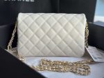 chanel as3777 flap bag grained calfskin gold tone metal white 004 luxibags.ru .jpg