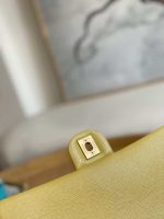 chanel as3777 flap bag grained calfskin gold tone metal yellow 007 luxibags.ru .jpg