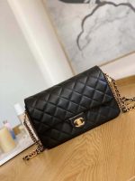 chanel as3777 flap bag lambskin gold tone metal black 001 luxibags.ru .jpg