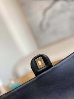 chanel as3777 flap bag lambskin gold tone metal black 007 luxibags.ru .jpg