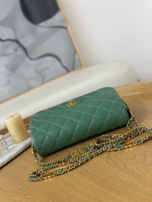 chanel as3777 flap bag lambskin gold tone metal green 004 luxibags.ru .jpg