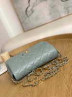 chanel as3777 flap bag lambskin gold tone metal light blue 004 luxibags.ru .jpg