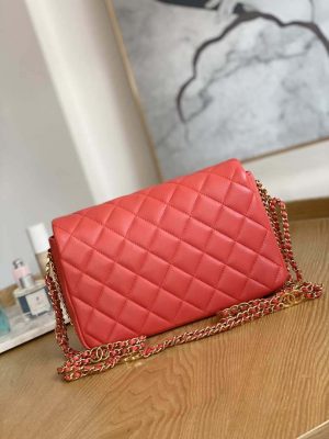chanel as3777 flap bag lambskin gold tone metal red 002 luxibags.ru .jpg