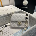 chanel as3782 mini flap bag 23p enamel gold tone metal white 16cm 001 luxibags.ru .jpg