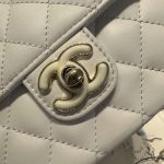 chanel as3782 mini flap bag 23p enamel gold tone metal white 16cm 003 luxibags.ru .jpg