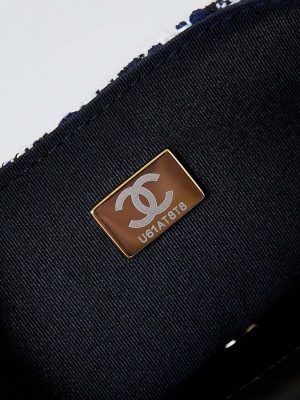 chanel as3782 mini flap bag 23p tweed gold tone metal 16cm black white 09 luxibags.ru .jpg