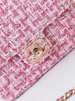 chanel as3782 mini flap bag 23p tweed gold tone metal 16cm pink 02 luxibags.ru .jpg