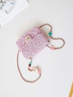 chanel as3782 mini flap bag 23p tweed gold tone metal 16cm pink 07 luxibags.ru .jpg