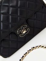 chanel as3783 small flap bag 23p lambskin gold tone metal 18 5 cm black 02 luxibags.ru .jpg